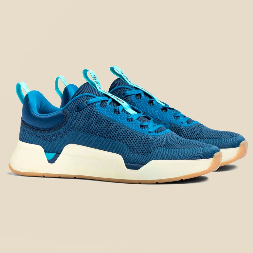 WHILE ON EARTH MOVE TRAINER Teal Seaport Oat Tan NWT NIB WOMENS 8 Men 6.5 Sneaks